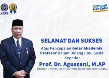Selamat & Sukses Atas Raihan Gelar Profesor Rektor UMSU